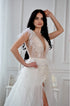 Custom wedding gown